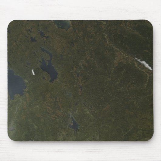 ロシア北西部紅葉 マウスパッド (正面)