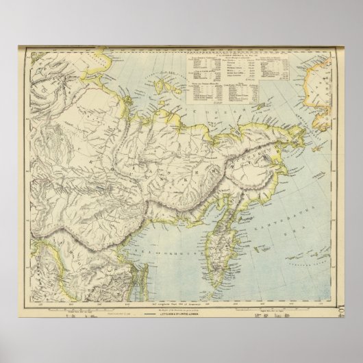 ロシア及びシベリア ポスター (正面)