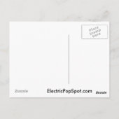 ロシア国旗とプーチン ポストカード (裏面)