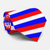 ロシア国旗と結ぶ ネクタイ (ロール)