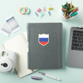 ロシア国旗のエンブレム愛国旅行 シール (iPadカバー)