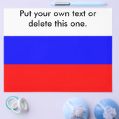ロシア国旗のフライヤー チラシ (シングル)