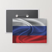 ロシア国旗のボタン 缶バッジ (正面/裏面)