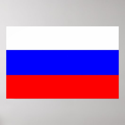 ロシア国旗のポスター ポスター (正面)