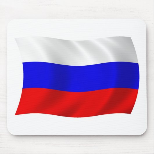 ロシア国旗のマウスパッド マウスパッド (正面)