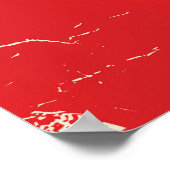 ロシア国旗のヴィンテージ旅行ポスター ポスター (角)