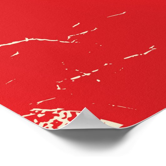 ロシア国旗のヴィンテージ旅行ポスター ポスター (角)