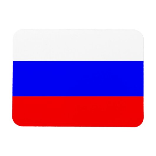 ロシア国旗の愛国的なフレキシブルマグネット マグネット (横)