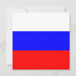ロシア国旗の招待状 招待状
