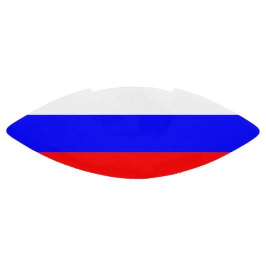 ロシア国旗を持つ愛国的なアメリカンフットボール アメリカンフットボール (パネル)
