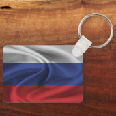 ロシア国旗キーチェーン キーホルダー (正面)