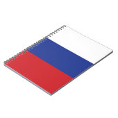 ロシア国旗ロシアの、愛国的プライド ノートブック (左側)