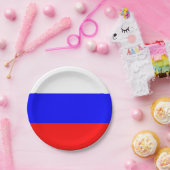 ロシア国旗紙プレート ペーパープレート (パーティー)