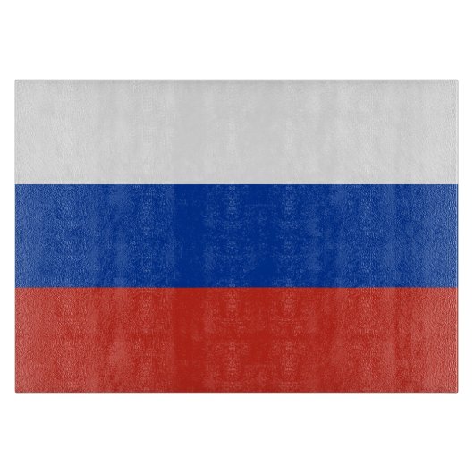 ロシア国旗 カッティングボード (正面)