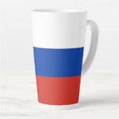 ロシア国旗 カフェラテマグ (右アングル)