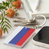 ロシア国旗 キーホルダー (正面右)