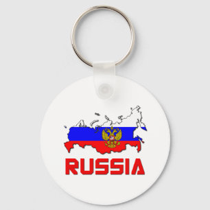 ロシア国旗 キーホルダー