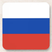 ロシア国旗 コースター (正面)