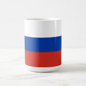 ロシア国旗 コーヒーマグカップ (中央)