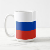 ロシア国旗 コーヒーマグカップ (左)