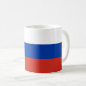 ロシア国旗 コーヒーマグカップ (正面右)