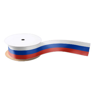 ロシア国旗 サテンリボン