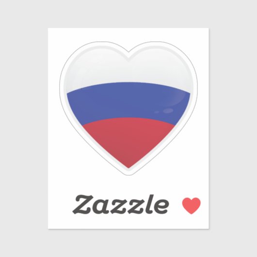 ロシア国旗 シール (シート)
