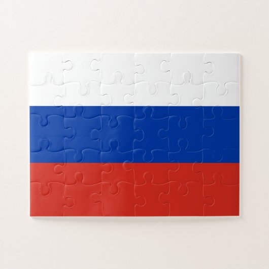 ロシア国旗 ジグソーパズル (横)
