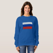 ロシア国旗 スウェットシャツ (正面フル)