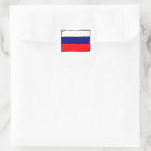 ロシア国旗 スクエアシール (バッグ)
