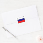 ロシア国旗 スクエアシール (封筒)