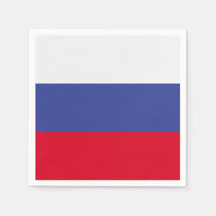 ロシア国旗 スタンダードカクテルナプキン