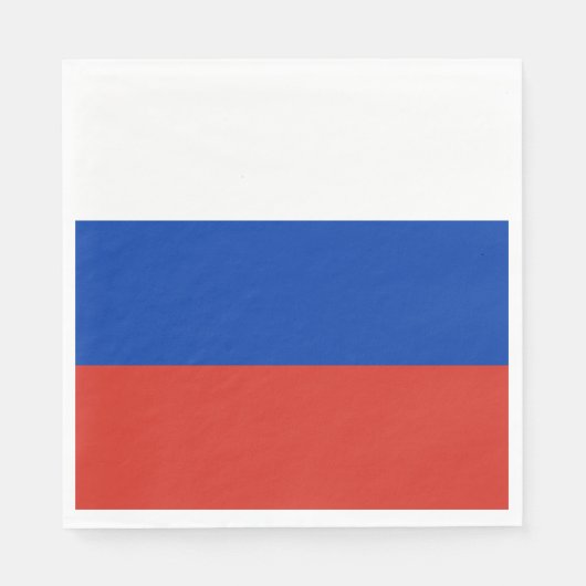 ロシア国旗 スタンダードランチョンナプキン (正面)