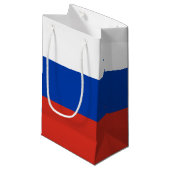 ロシア国旗 スモールペーパーバッグ (正面アングル)