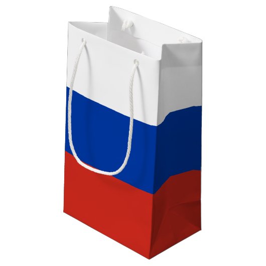 ロシア国旗 スモールペーパーバッグ (裏面アングル)