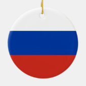ロシア国旗 セラミックオーナメント (裏面)