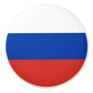 ロシア国旗 セラミックノブ