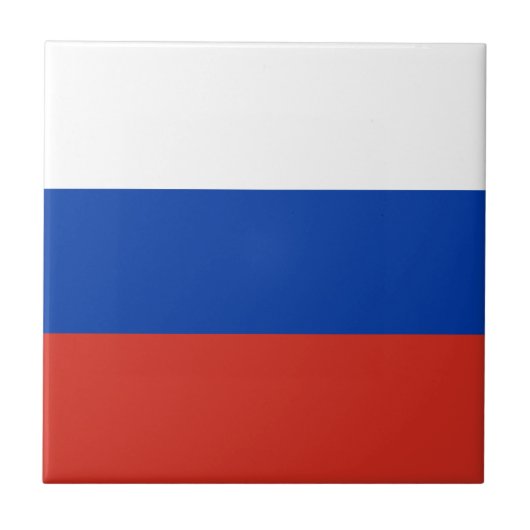 ロシア国旗 タイル (正面)