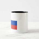 ロシア国旗 ツートーンマグカップ (中央)