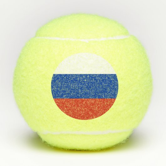 ロシア国旗 テニスボール (正面)