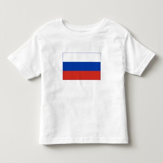 ロシア国旗 トドラーTシャツ (正面)