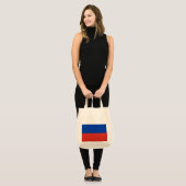 ロシア国旗 トートバッグ (正面(モデル))