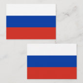 ロシア国旗 ノートカード (正面/裏面)