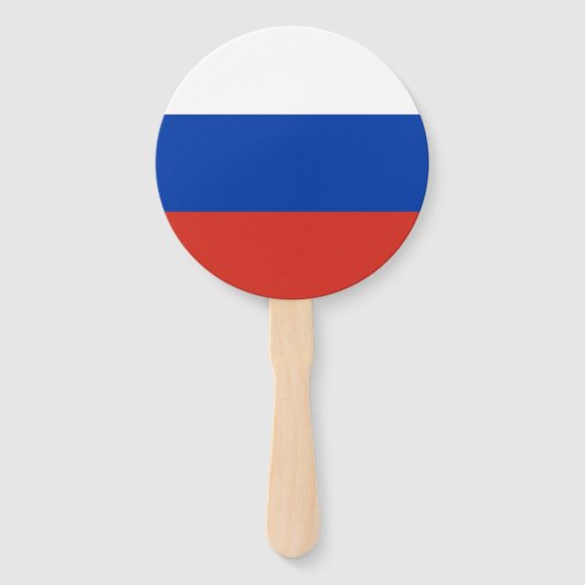 ロシア国旗 ハンドファン (正面)