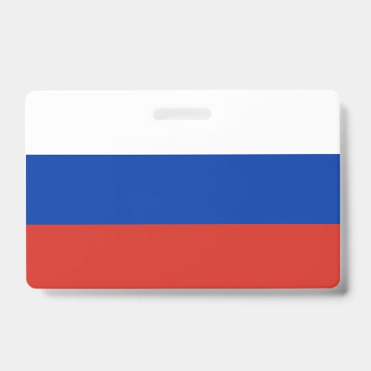 ロシア国旗 バッジ (正面)