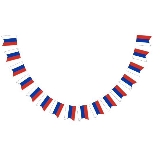 ロシア国旗 バンティングフラッグ (全)