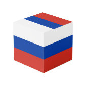 ロシア国旗 フォトキューブ (裏面アングル)