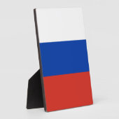 ロシア国旗 フォトプラーク (側面)