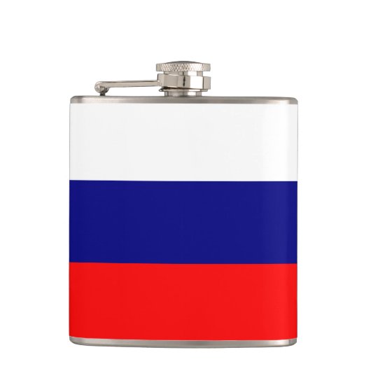 ロシア国旗 フラスク (正面)