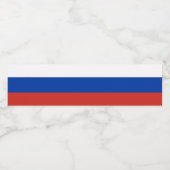 ロシア国旗 ペットボトルラベル (シングルラベル)